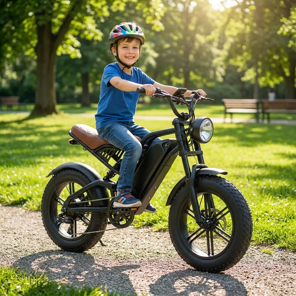 Ages 9–12 — Scooters & e-bikes